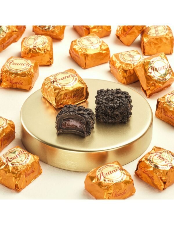 Chocoviar Venchi Arancia in cofezione da 100g Chocoviar Venchi Arancia in cofezione da 100g