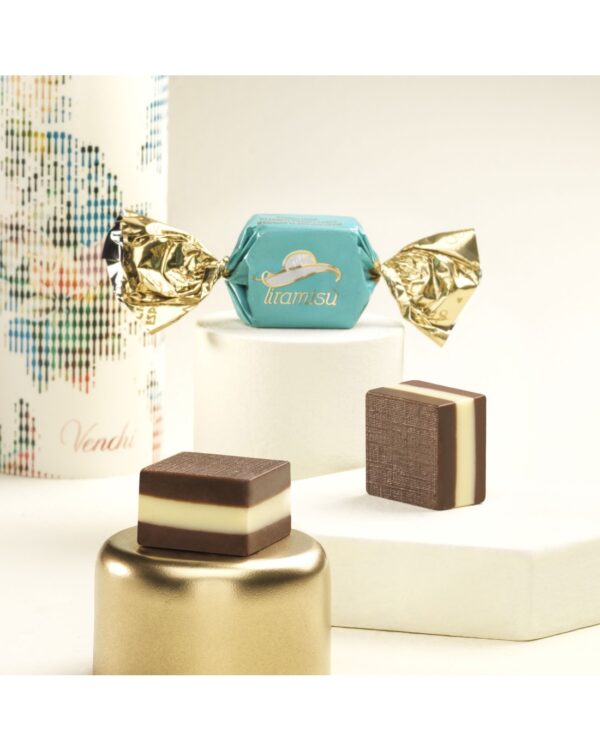 Cioccolatino Cubotto Tiramisu' Venchi in sacchetto da 100g
