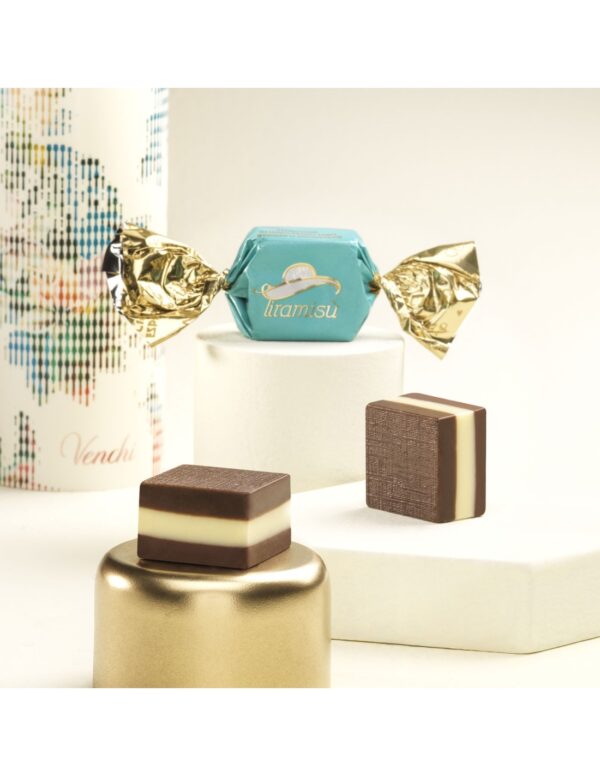 Cioccolatino Cubotto Tiramisu' Venchi in sacchetto da 100g