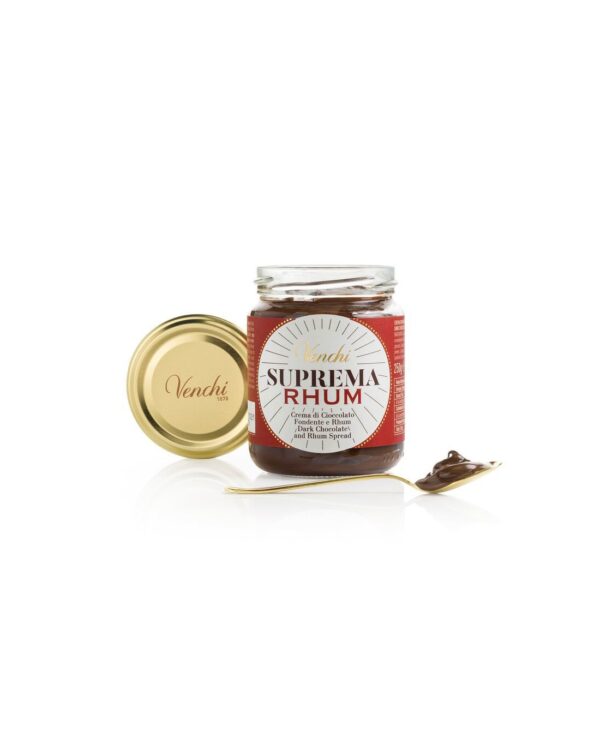 Crema Venchi spalmabile Suprema Fondente e Rum 250 g