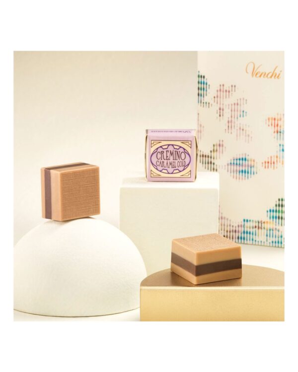 Cioccolatino Venchi Cremino Gold Caramel in sacchetto da 100g