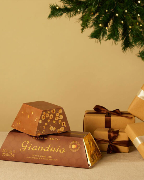 Blocco Venchi artigianale Gianduia Nocciolato 2 kg - immagine 1