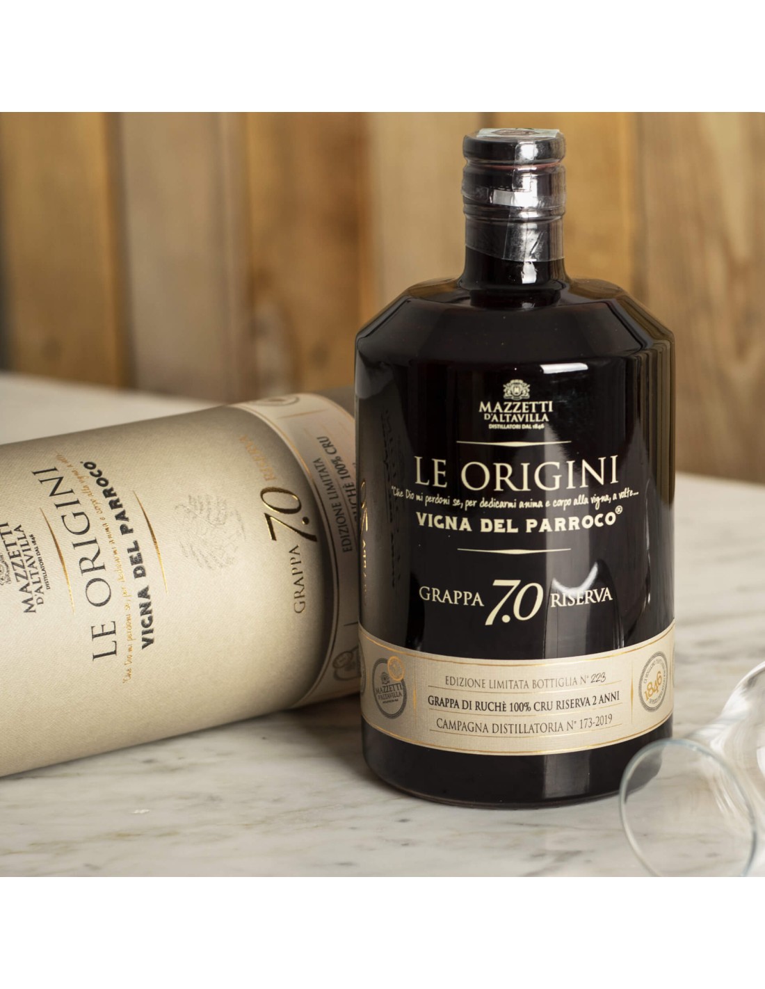 Grappa 7.0 Le Origini – Vigna Del Parroco® Mazzetti D'altavilla