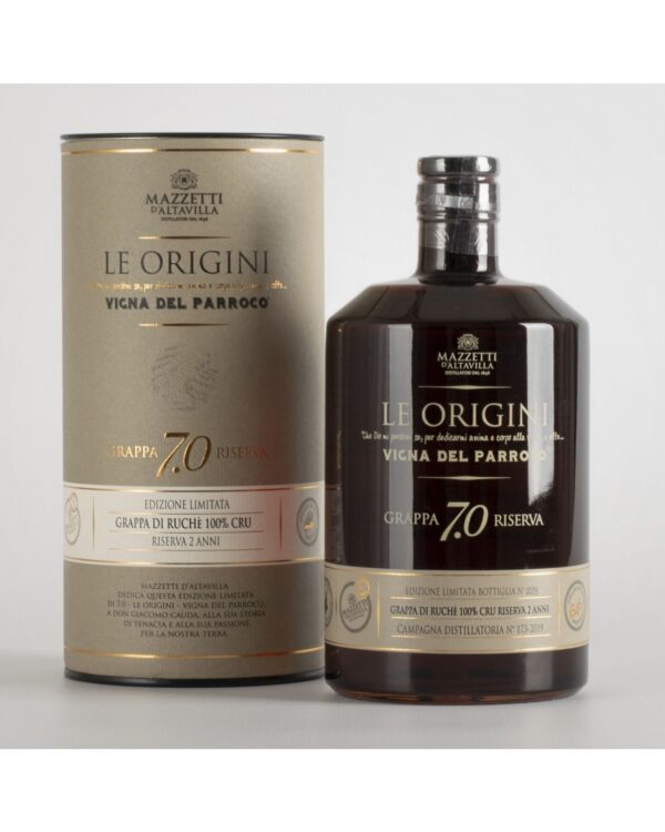 Grappa 7.0 Le Origini – Vigna Del Parroco® Mazzetti D'altavilla