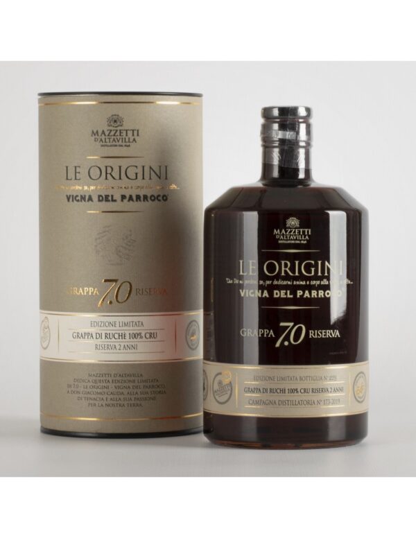 Grappa 7.0 Le Origini – Vigna Del Parroco® Mazzetti D'altavilla