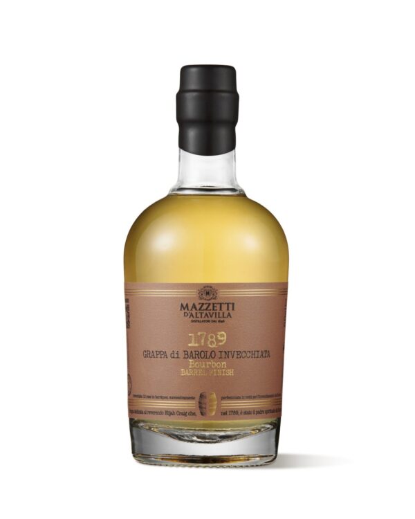 Grappa Di Barolo 1789 Special Cask Finish Bourbon – Mazzetti d’Altavilla (Astucciata)