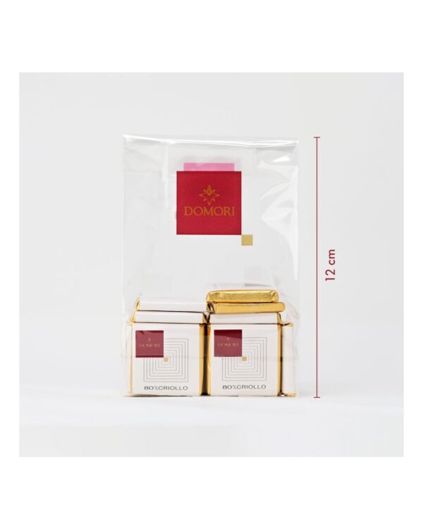 Cioccolatino Domori napolitain 80% Criollo in sacchetto da 100g