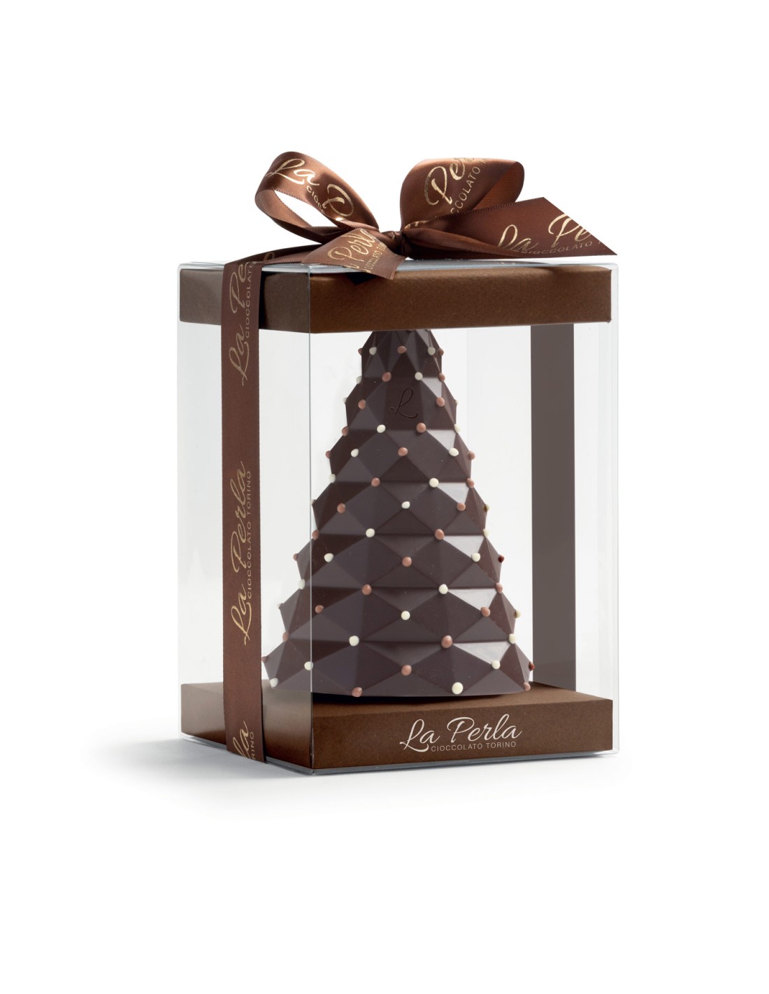 La Perla di Natale. Albero di cioccolato Fondente