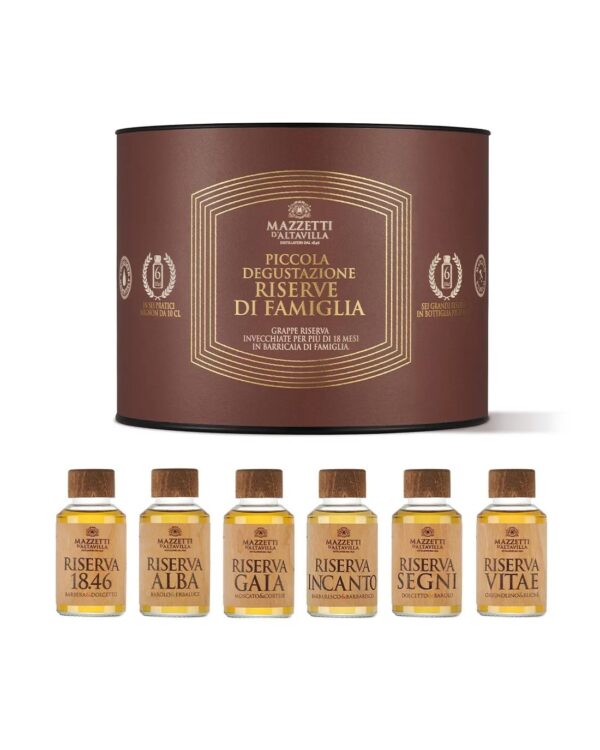 Mazzetti Piccola Degustazione Grappe Riserve di famiglia