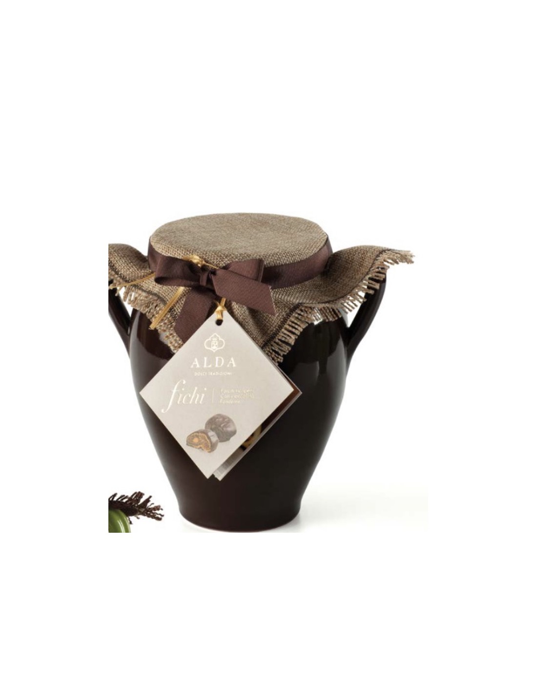 Fichi Farciti in Capasa di Terracotta Alda Dolci Tradizioni (Colore Testa di Moro)
