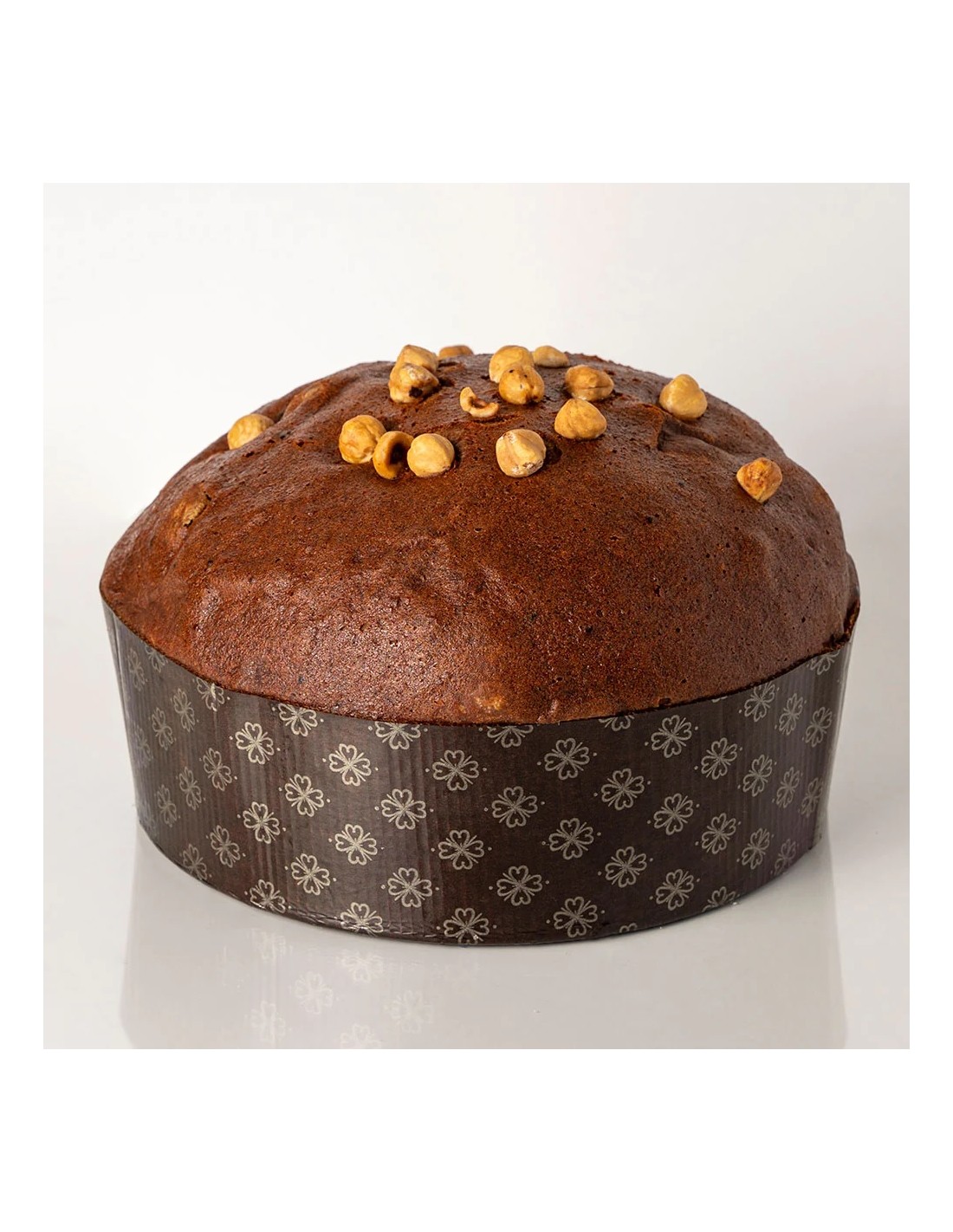 Panettone Gianduia Andrea Barile con crema da spalmare al caramello salato