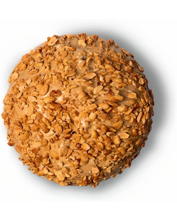 Panettone Artigianale Tradizionale Al Caramello Salato Con Vasetto Di Crema Alla Gianduia La Ruota