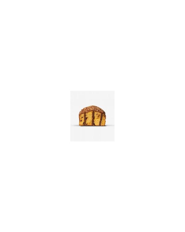 Panettone con vasetto di crema alla gianduia,