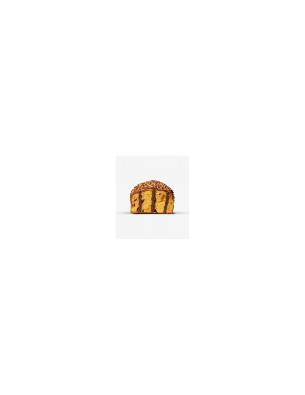 Panettone con vasetto di crema alla gianduia,