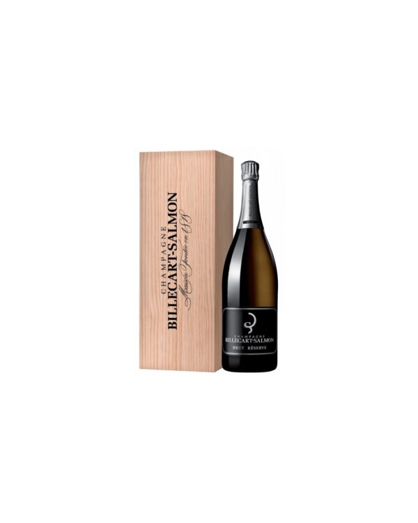 Champagne ​Billecart - Salmon Brut Réserve da 1,5 Litri Cassa in Legno