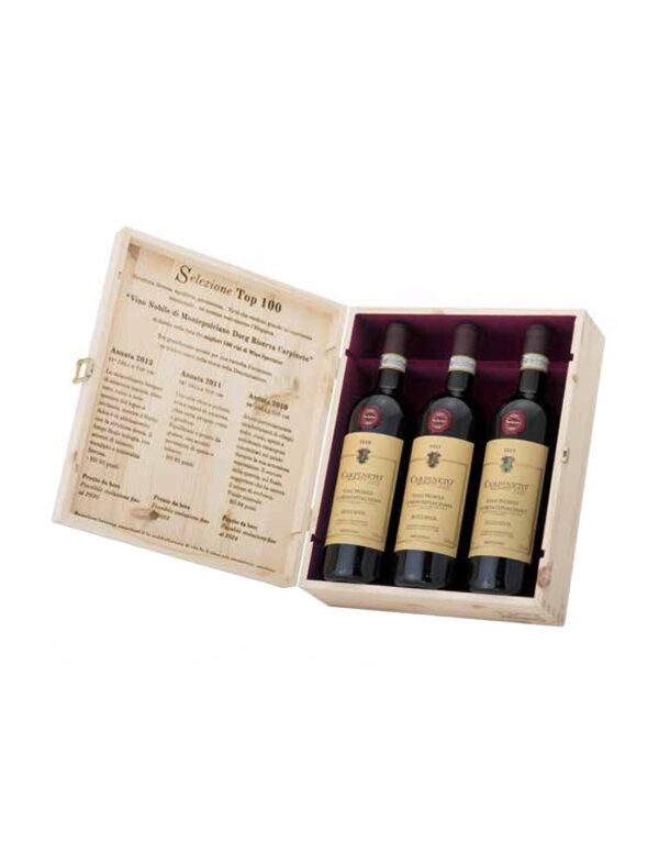 Selezione Vino Nobile TOP 100, annate 2010 - 2011 - 2013| Carpineto