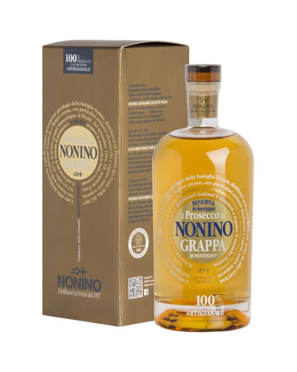 Grappa Nonino da Prosecco Barrique