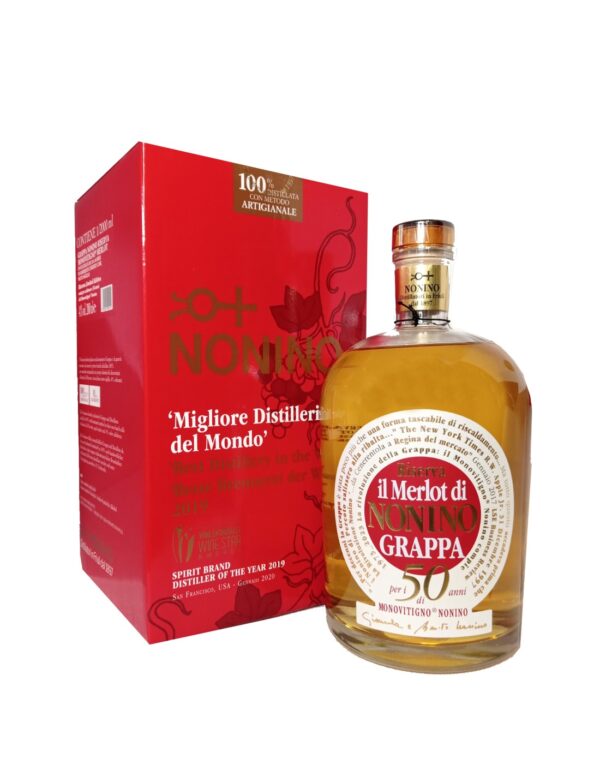 Grappa Riserva Merlot Magnum Nonino