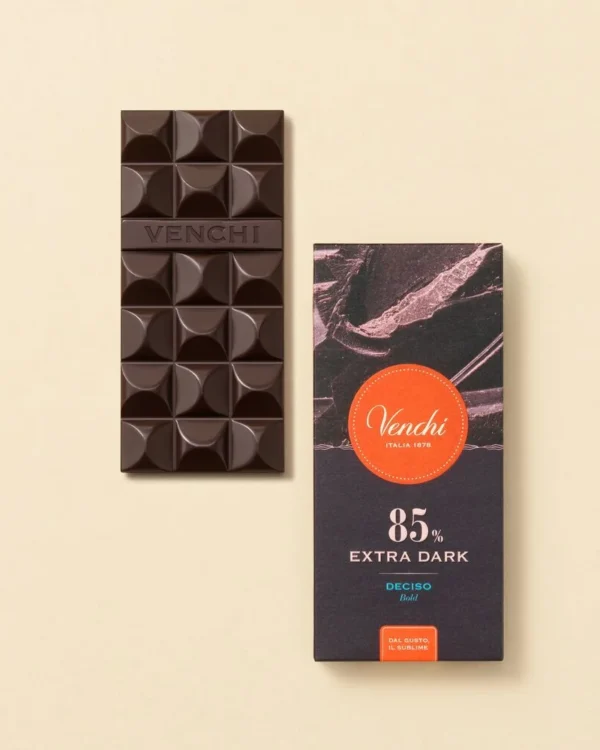 Tavoletta Venchi Cioccolato Extra Fondente 85% - immagine 2