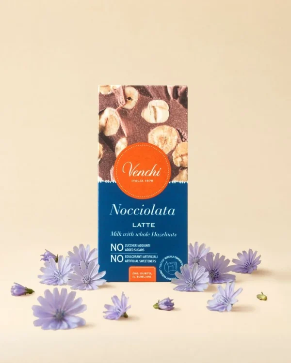 Tavoletta Venchi Nocciolata Latte NO Zuccheri Aggiunti 95g - immagine 3