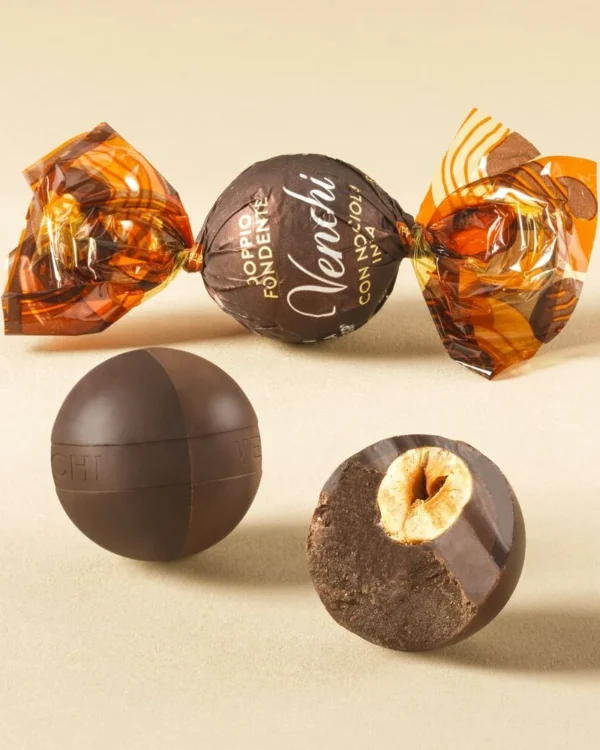 Venchi Perla Nocciola Gianduia Fondente in sacchetto da 100 g