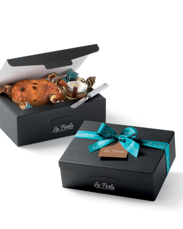 Panettone Tradizionale, Crema Tiramisù, Tartufi. Bauletto regalo - immagine 1