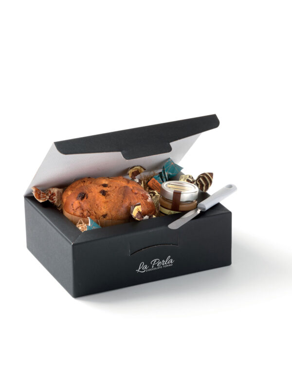 Panettone Tradizionale, Crema Tiramisù, Tartufi. Bauletto regalo - immagine 3