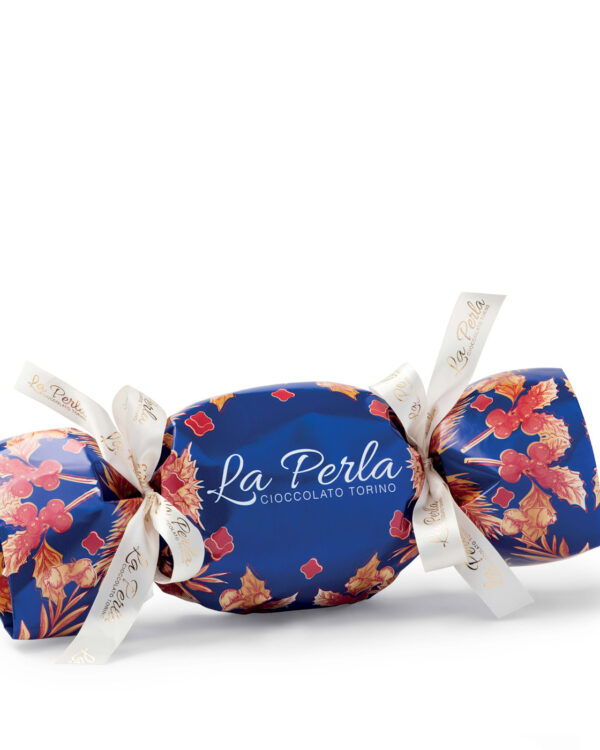 Panettone La Perla Christmas. Mela, Uva, Cannella. Incarto a caramella 1kg - immagine 1