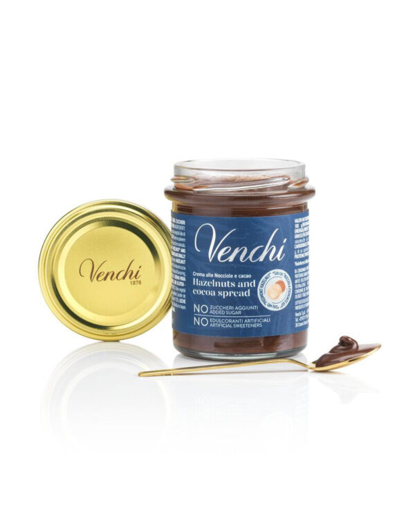 Crema Venchi spalmabile nocciola NO Zuccheri Aggiunti 200 g - immagine 2