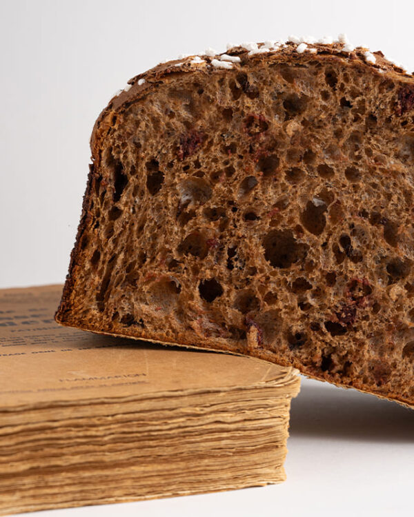 Panettone Artigianale Cioccolato Fondente e Lamponi Pasticceria Mimosa - immagine 5