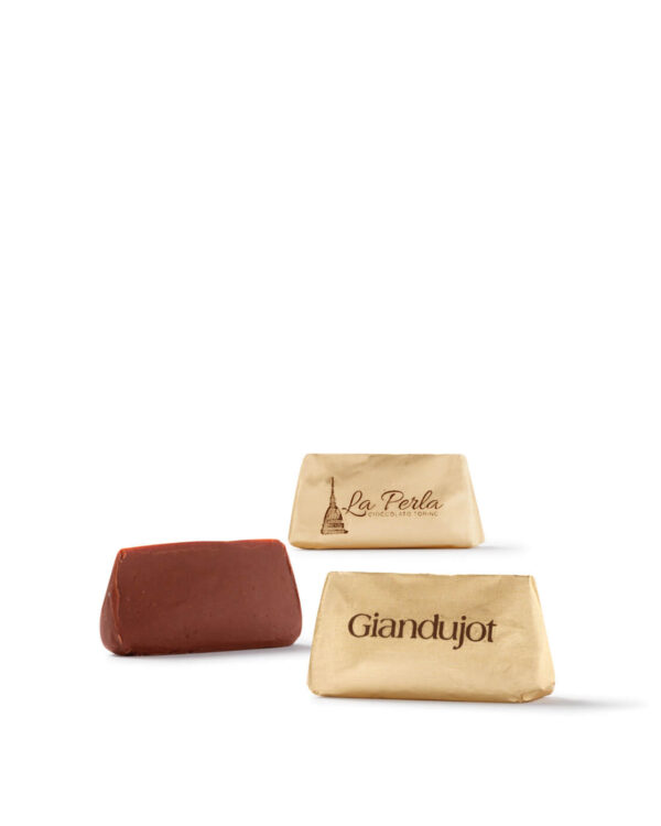 Giandujot. La Perla Cioccolato al latte e nocciole (31%). Confezione 120g - immagine 2