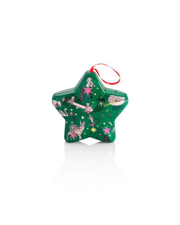 Lattina regalo Stella verde Venchi con Comete assortite 37 g - immagine 4