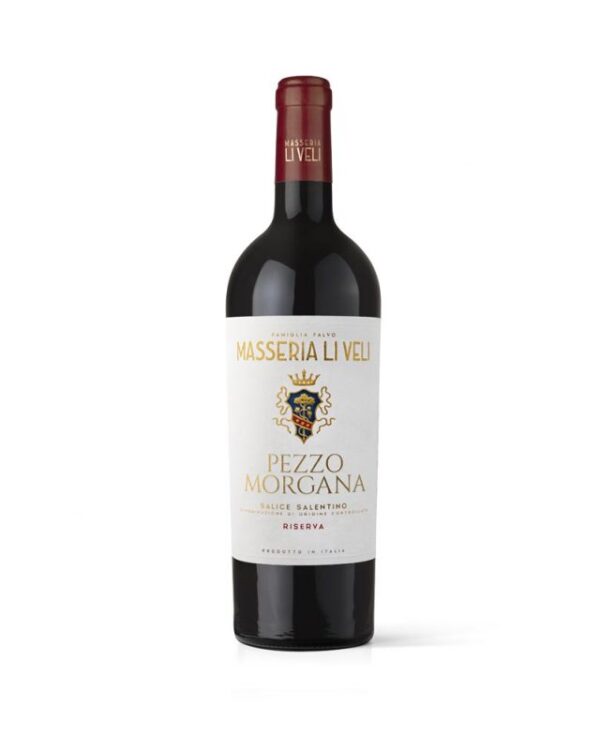 Pezzo Morgana Masseria Li Veli Salice Salentino DOC Riserva 2022 - immagine 1