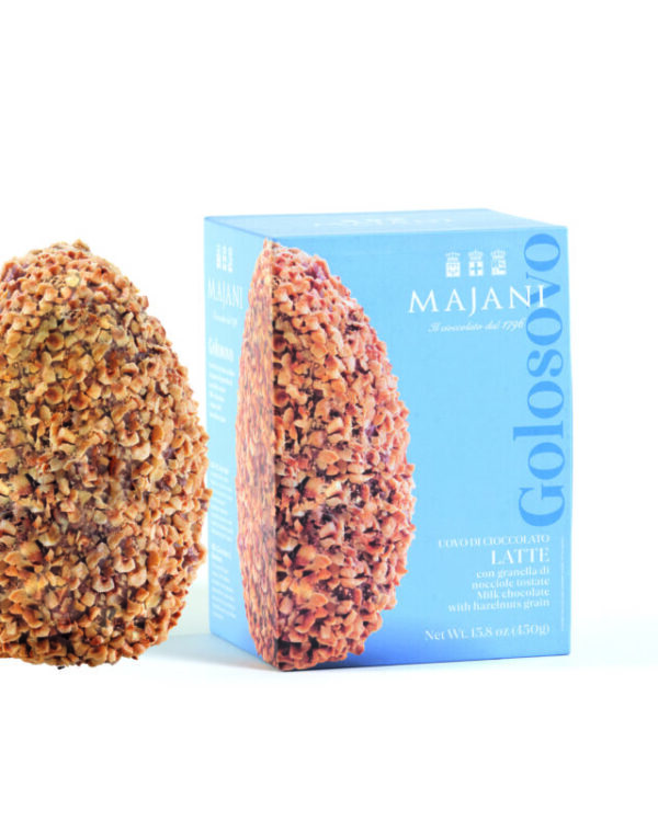 Uovo di Pasqua Golosovo Majani Latte e Nocciole 450 gr - immagine 1