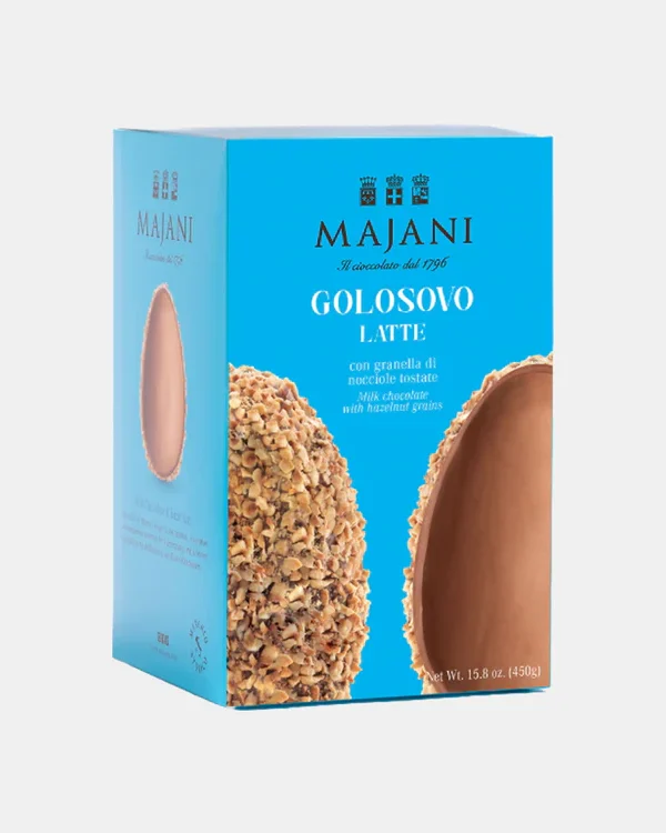 Uovo di Pasqua Golosovo Majani Latte e Nocciole 450 gr