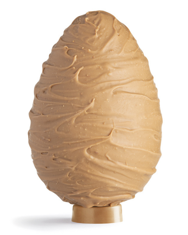 Le Golose La Perla Arachide Salata. Uovo di cioccolato bianco al caramello 220g - immagine 2