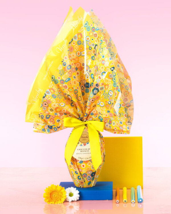 Uovo Venchi Murrine Bianco 220g - immagine 1