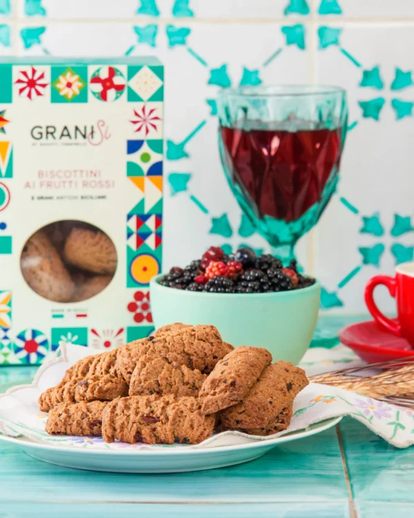 Biscottini Tumminello ai Frutti Rossi 210g - immagine 3