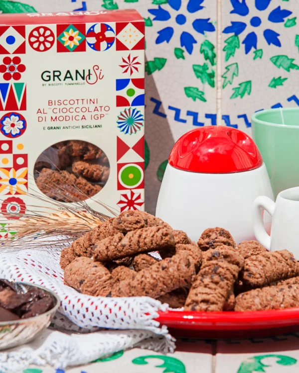 Biscottini Tumminello al Cioccolato di Modica IGP 210g - immagine 2