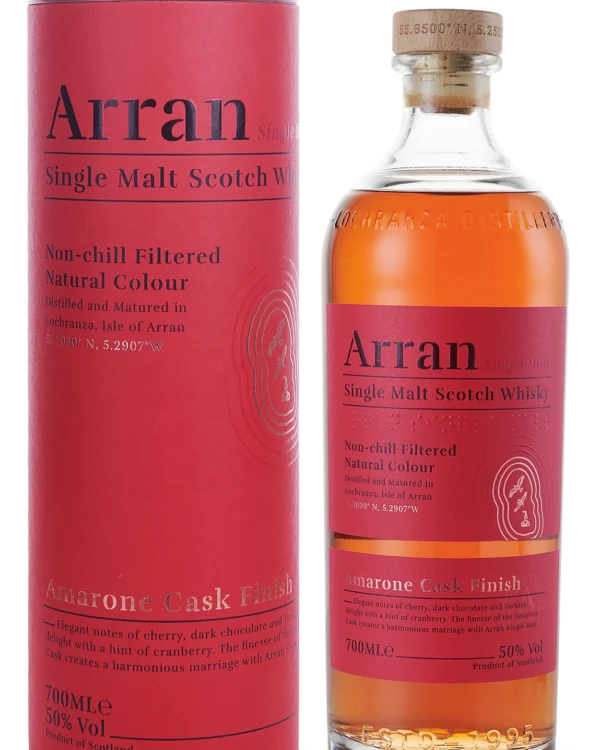 Arran Single Malt Scotch Whisky Cask Finish Amarone - immagine 1