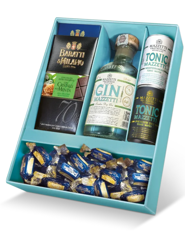 Baratti e Milano Confezione Gran Selezione e Gin Mazzetti - immagine 2