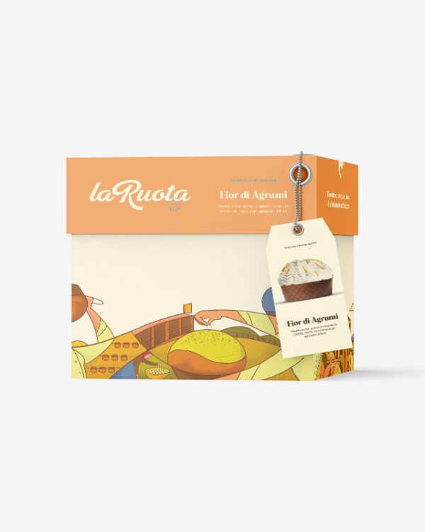 Panettone Fior di Agrumi Pasticceria la Ruota - immagine 1