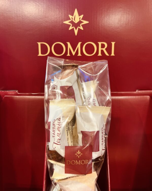 Sacchetto Tartufi Tiramisù Domori 150g