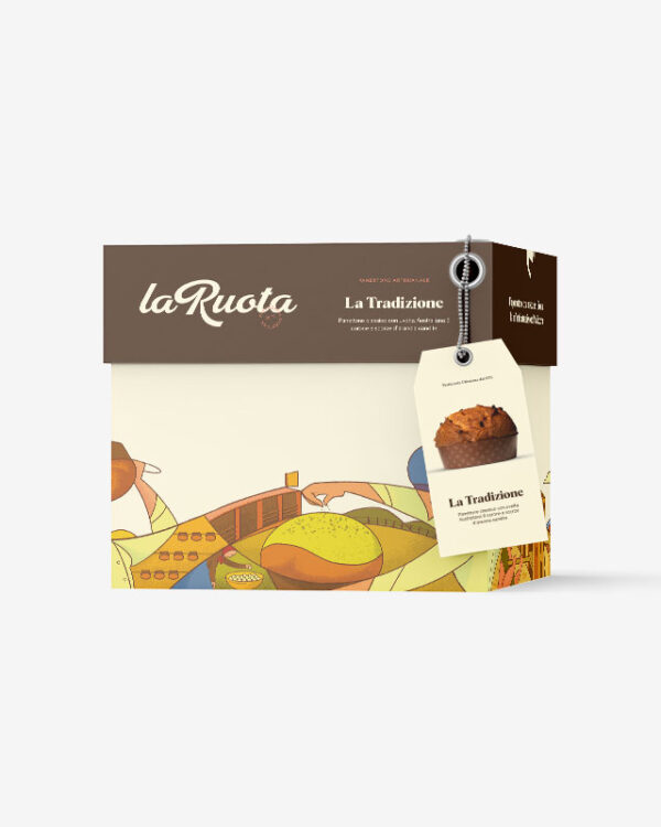 Panettone La Tradizione Pasticceria La Ruota - immagine 1