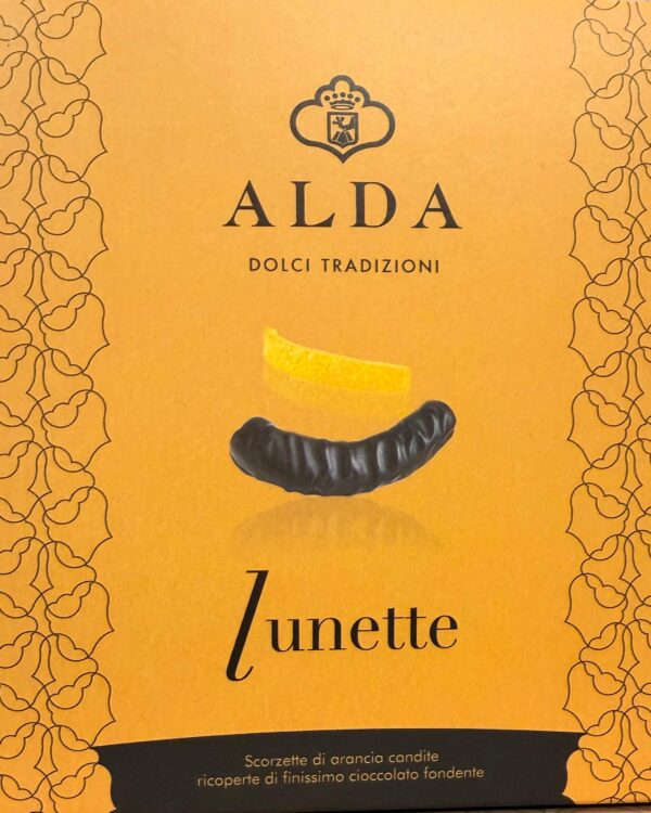 Scorzette di Arancia Candite Alda ricoperte di cioccolato fondente 80g