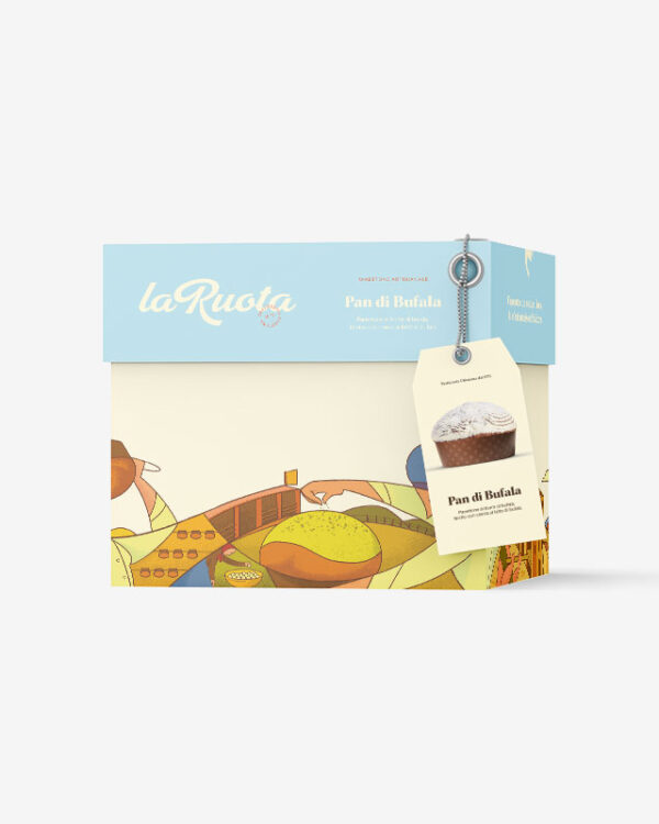 Panettone Pan di Bufala Pasticceria La Ruota - immagine 1