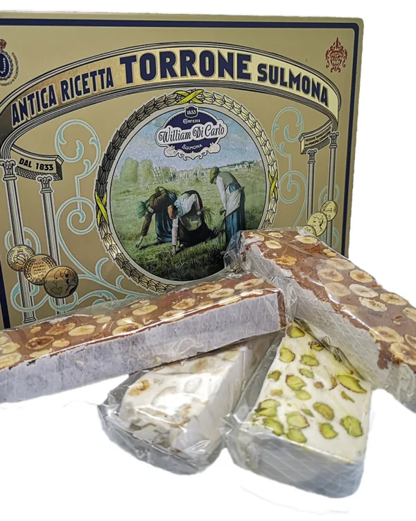 Scatola Latta Torroni Assortiti William Di Carlo 400g - immagine 1