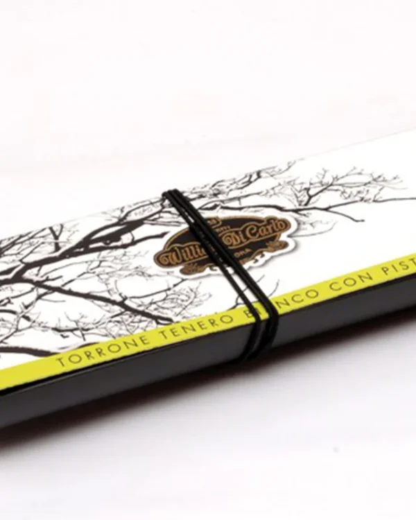 Torrone Bianco con Pistacchi William Di Carlo Linea Prestige 300g - immagine 1