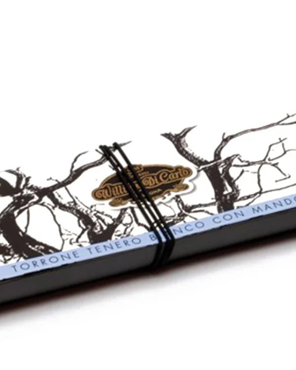Torrone Tenero Bianco con Mandorle William Di Carlo Linea Prestige 300g - immagine 1