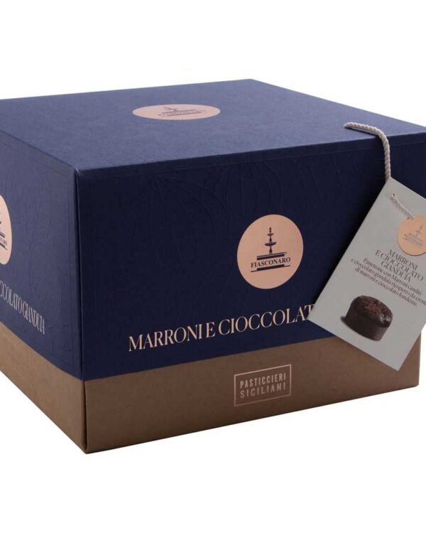 Panettone Marroni e Gianduia Fiasconaro 1kg - immagine 1
